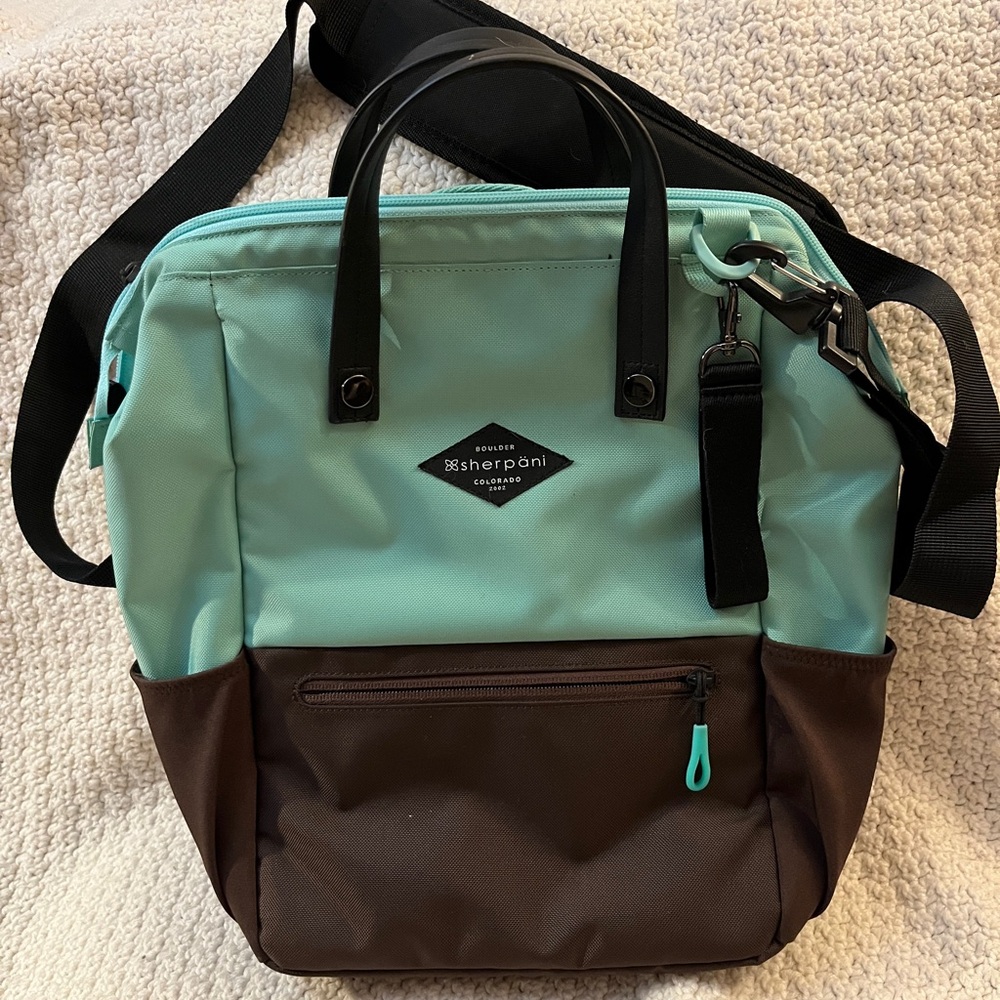 2 Sherpani NWOT Dispatch Crossbody Carryall Messenger & Prima Travel Crossbody